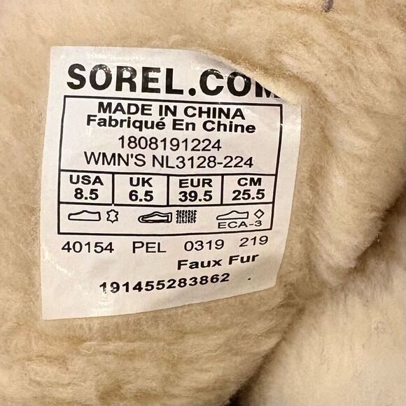 Sorel KINETIC Impact Short Women's Waterproof Boot Winter Rain Snow 8.5 - Picture 11 of 11